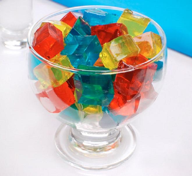 Gelatina aromatizada