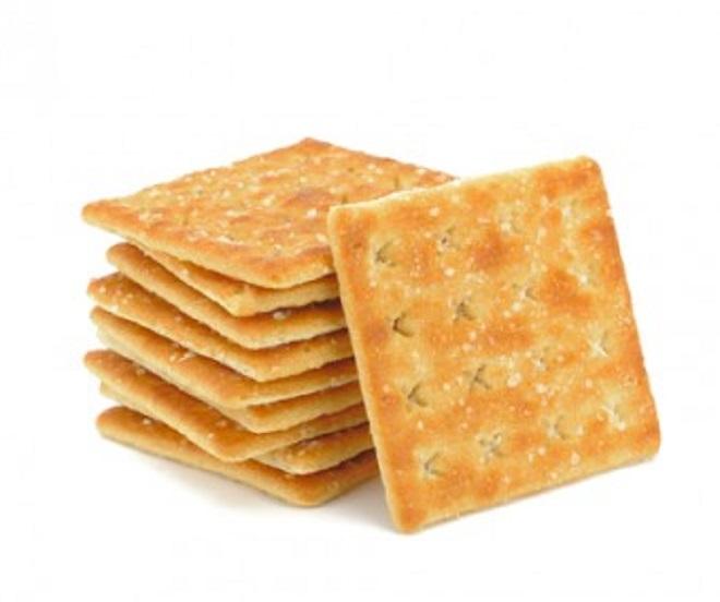 Bolacha &aacute;gua e sal