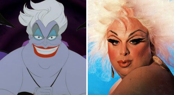 Ursula: o ator Harris Glenn Milstead (Divine)