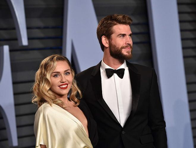 Liam Hemsworth e Miley Cyrus 