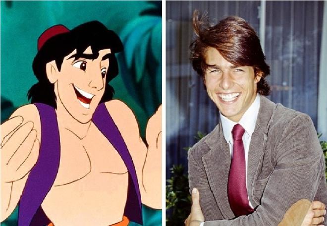 Aladdin: o ator Tom Cruise