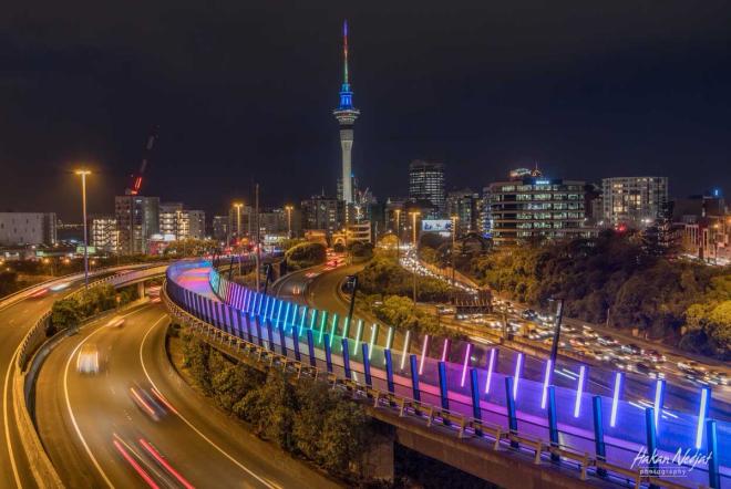 Nelson Street Cycleway, Auckland, Nuova Zelanda