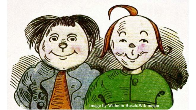 'Max and Moritz' by Wilhelm Busch