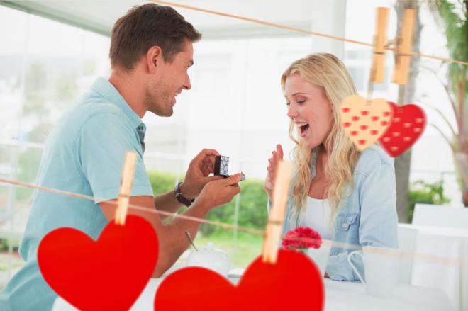 Proposte di matrimonio a San Valentino