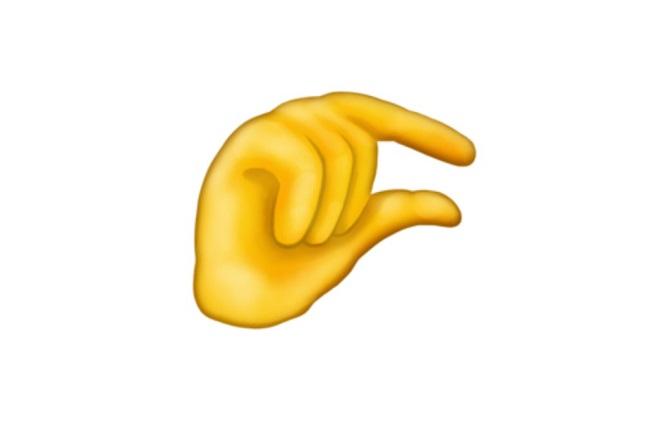 "Pinching hand", o emoji mais esperado de 2019