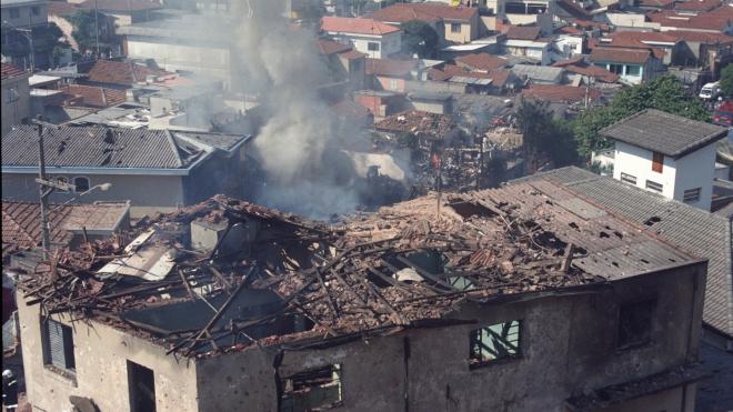 Acidente a&eacute;reo com o Fokker 100 da TAM (1996)