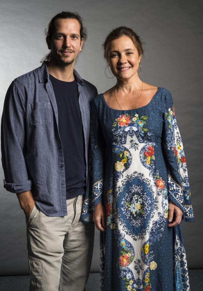 Vladimir Brichta e Adriana Esteves