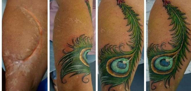 Uma pena de pav&atilde;o