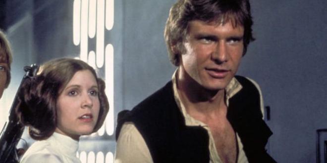 Harrison Ford e Carrie Fisher