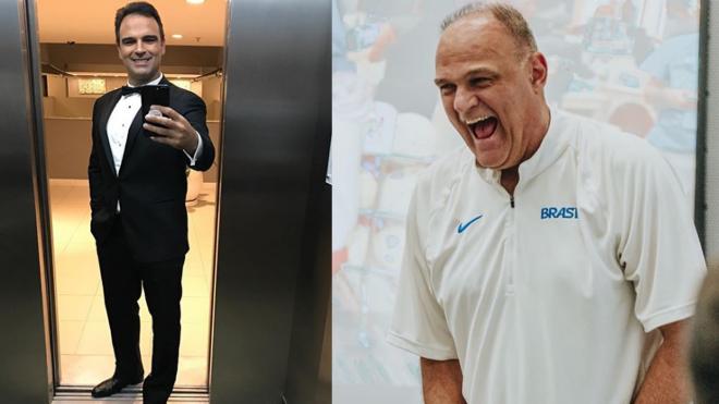 Tadeu e Oscar Schmidt 