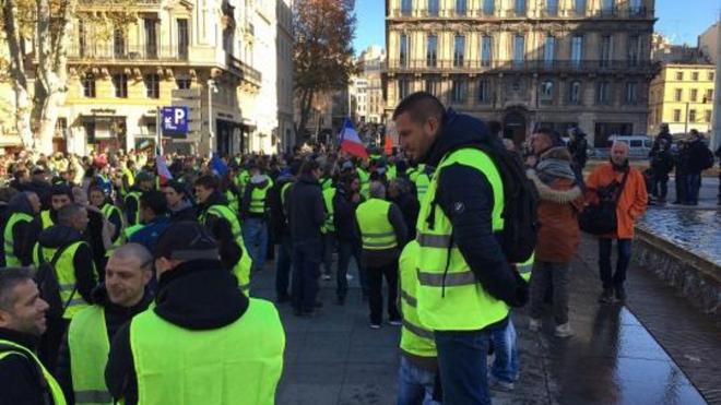 Le nombre de manifestants d&eacute;cro&icirc;t de semaines en semaines selon le minist&egrave;re de l'Int&eacute;rieur