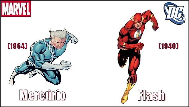 Merc&uacute;rio vs Flash