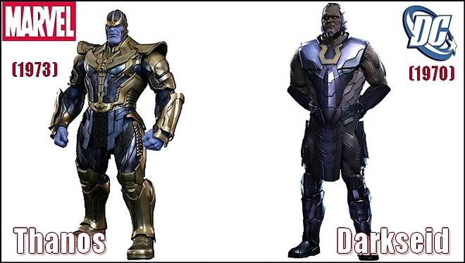 Thanos vs Darkseid