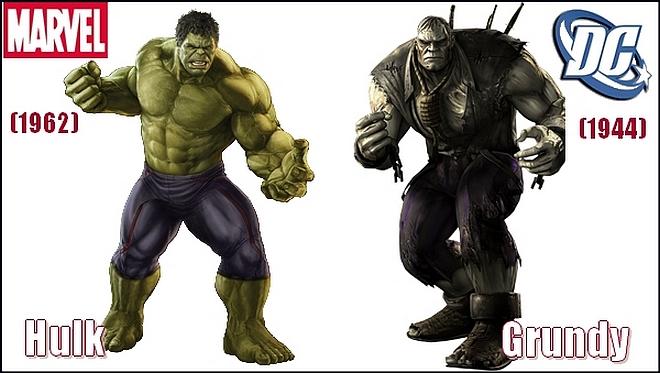 Hulk vs Grundy