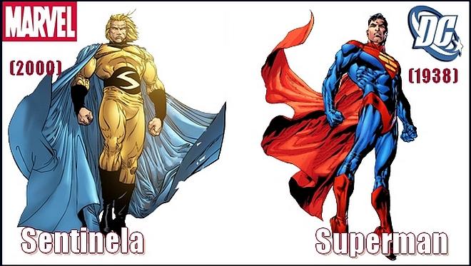 Sentinela vs Superman