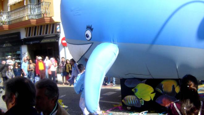 Whale of a time in La Cala