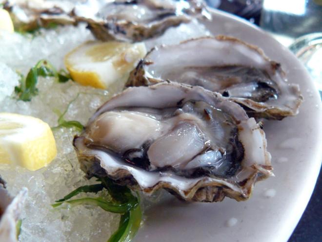 Ostriche provenienti dalla Francia