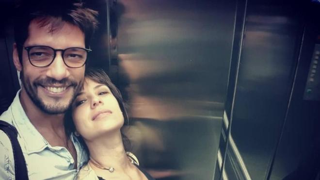 Patrick Sampaio e Andr&eacute;ia Horta