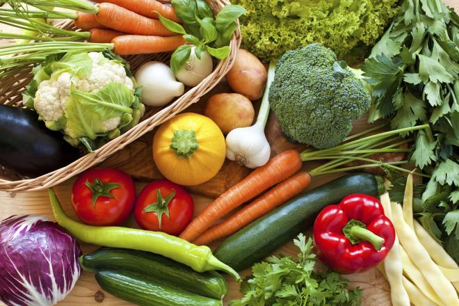 Verdure e alghe