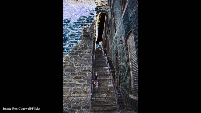 The Exorcist Stairs - Between Prospect Street NW and Canal Road, Washington, DC, USA