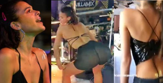 Anitta colocou Bruna Marquezine para rebolar em Salvador