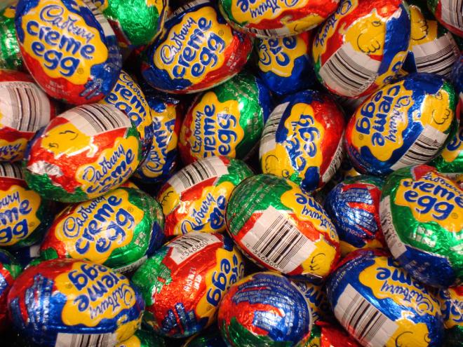 Cadbury creme eggs