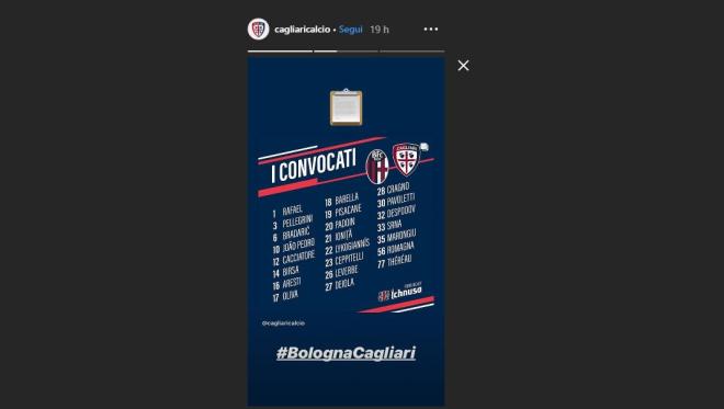 Bologna-Cagliari su DAZN