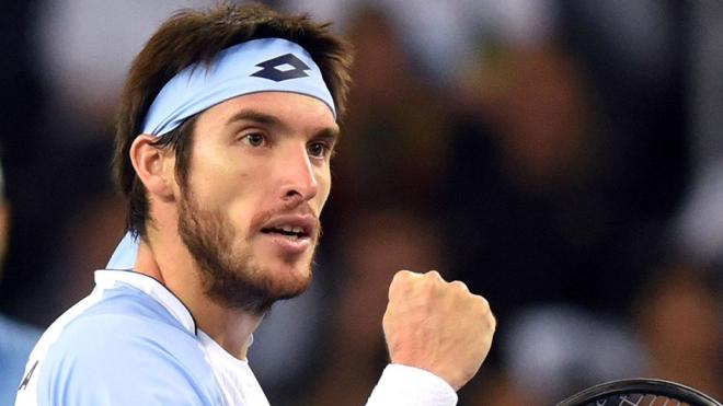 32es de finale : victoire face &agrave; Leonardo Mayer