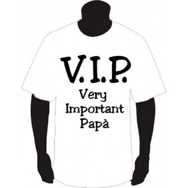 Una maglietta personalizzata per il pap&agrave; migliore del mondo