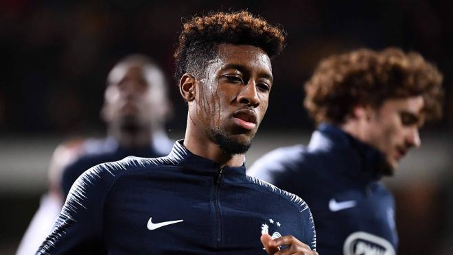 Kingsley Coman toujours bless&eacute;