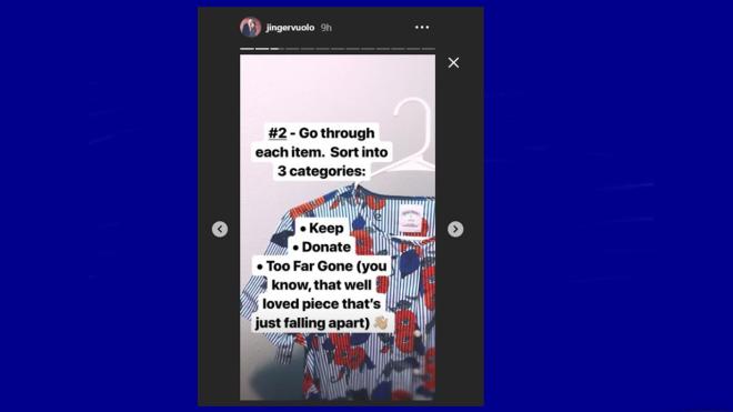 Sort your clothes into categories