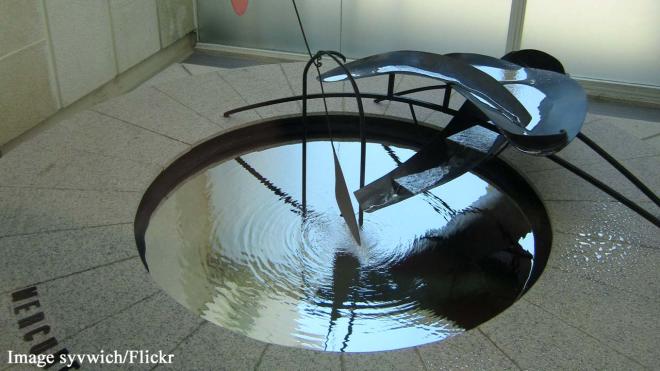 Calder Mercury Fountain - Fundacio Joan Miro, Barcelona, Spain