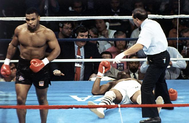 Mike Tyson vs Michael Spinks, 1988