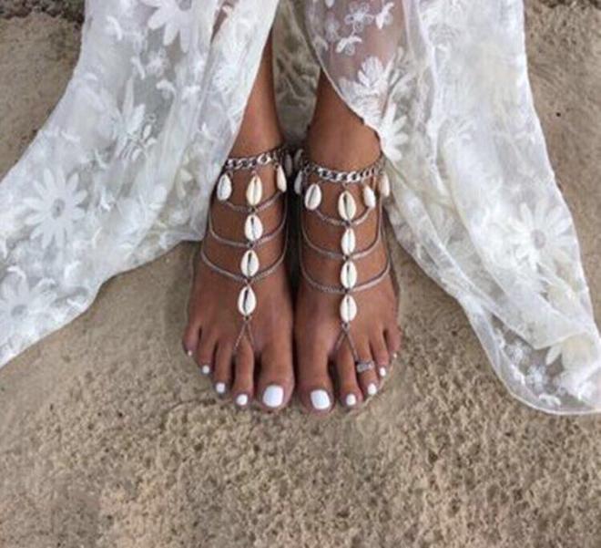 Accessori con le conchiglie 