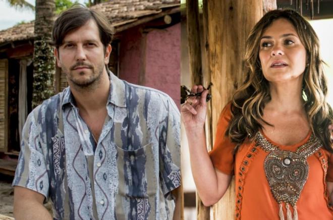 Vladimir Brichta e Adriana Esteves