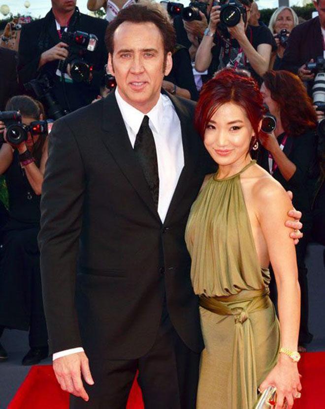 Nicolas Cage e Alice Kim