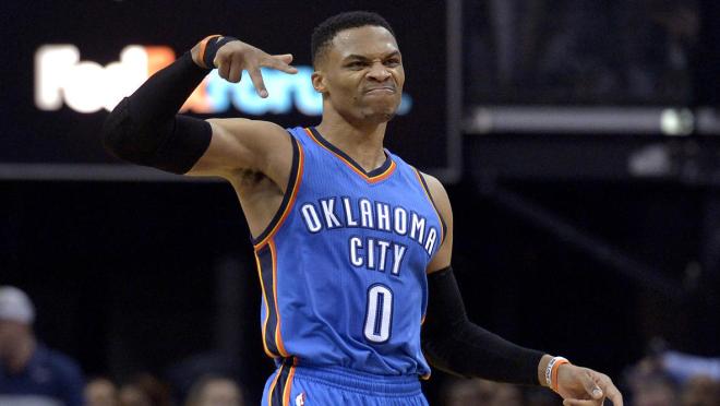 Russell Westbrook valide sa 3e saison en triple double