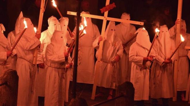 La processione pasquale di Orte