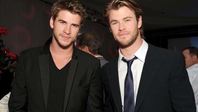 Cris e Liam Hemsworth