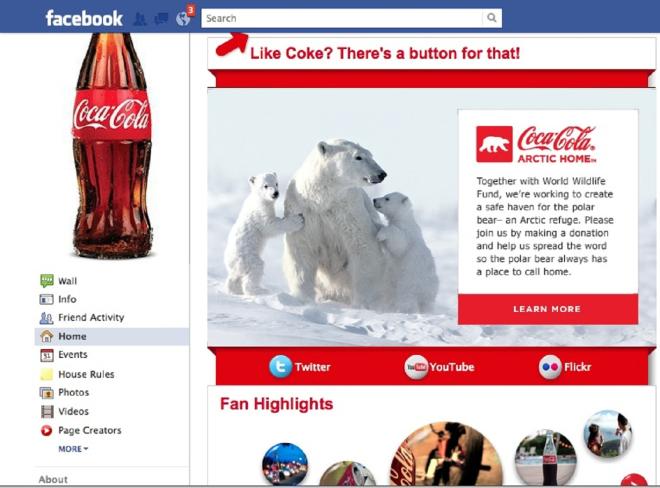 Fb vale pi&ugrave; della Coca-Cola