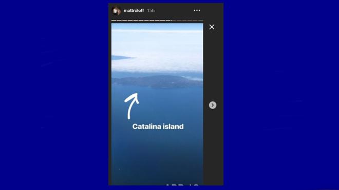 Catalina Island seen from the air by Matt Roloff