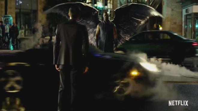 Amenadiel lost his wings and got them back