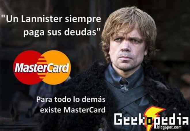 &iexcl;Para todo lo dem&aacute;s sirve tu tarjeta de Mastercard!