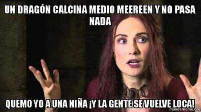 Melissandre pide una aclaraci&oacute;n