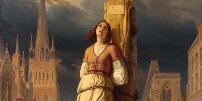 Secondo un'altra versione non &egrave; mai stata bruciata sul rogo