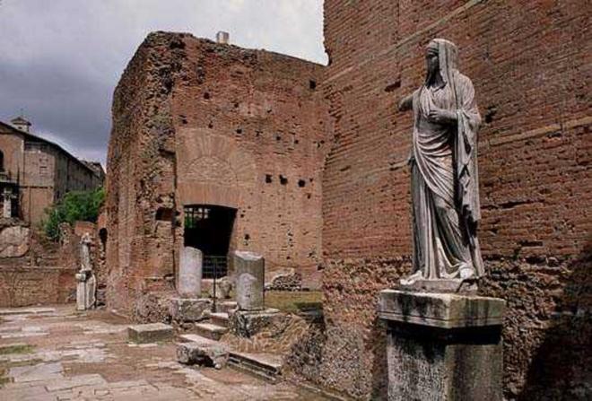 Le Vestali rimanevano in 'servizio' per 30 anni