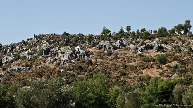 Lycian Tombs - Fethiye, Turkey
