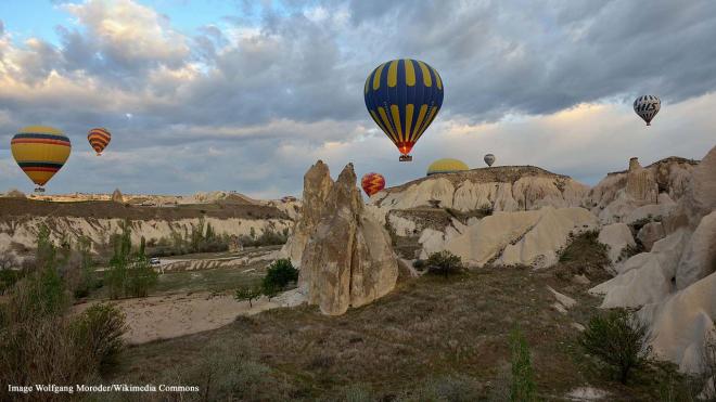 Hot Air Balloon ride over Cappadocia
