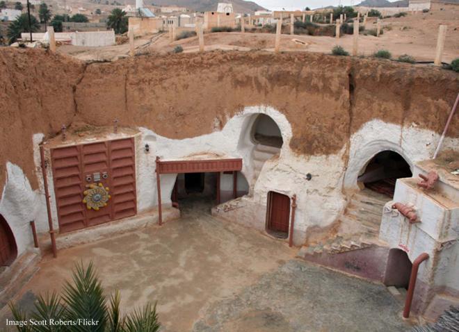 'Star Wars:' Hotel Sidi Driss - Tozeur, Tunisia