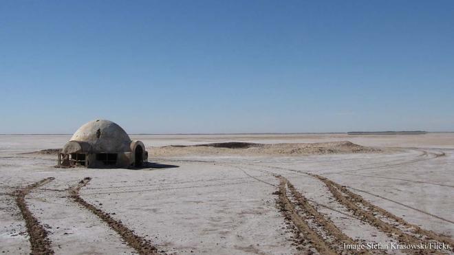 'Star Wars:' Set for Lars Homestead - Tozeur, Tunisia